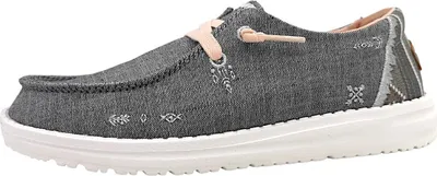 Imagen del producto de Hey Dude Wendy, estilo bohemio, color gris, talla EU 38