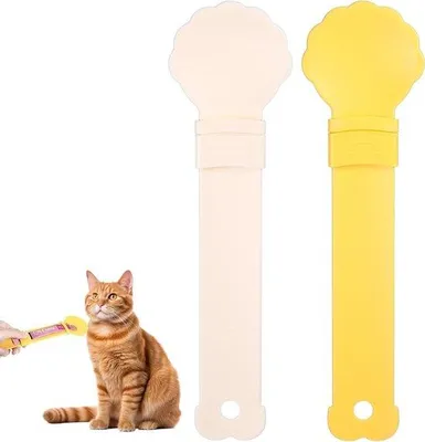 Productafbeelding van Kattenkoekjes - 2 stuks - Snack voor katten - Snelvullend systeem - geschikt voor kattenvoer - Vloeistofdispenser