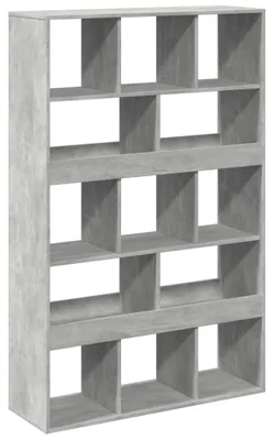 Produktbild von vidaXL Bücherregal Betongrau 100x33x156,5 cm Holzwerkstoff