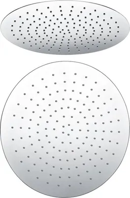 Produktbild von Beitz & Walz AqvaShower Kopfbrause 400 x 2 mm, Edelstahl-poliert