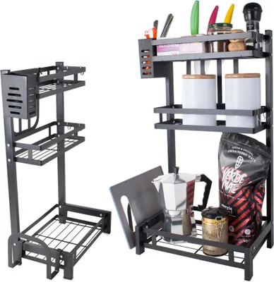 Obrázek produktu pro Verk 07126 Kuchyňský organizér černý