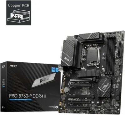 Produktbild von Msi 7E29-001R Pro B760-P Ddr4 Ii