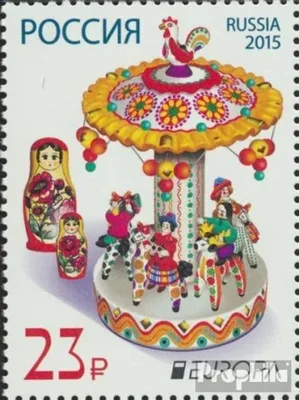 Produktbild von Briefmarken Russland 2015 Mi 2126 (kompl.Ausg.) postfrisch Historisches Spielzeug