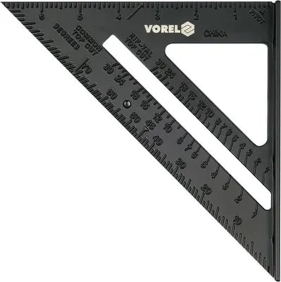 Immagine prodotto di VOREL 18377 cirterio 250 mm alluminio 1 pezzo(i)