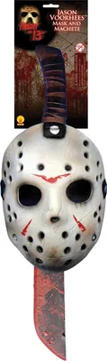Immagine prodotto di Set maschera e machete Jason - Taglia unica