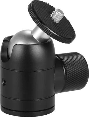 Produktbild von Andoer Stativ-Kugelkopf, um 360 Grad drehbar, kompatibel mit DSLR-Kamera, Selfie-Stick, Einbeinstativ