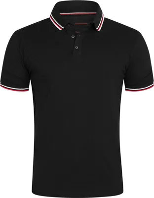 Produktbild von Rello & Reese Herren Poloshirt RRSTOWE Herren Kurzarm Polo-Hemd T-Shirt in Piqué-Qualität
