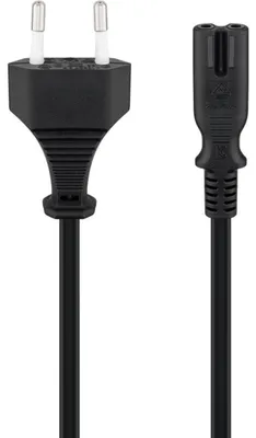 Produktbild von goobay Stromkabel Eurostecker auf Buchse, Kabel, (1,8 Meter)