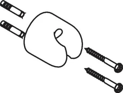 Produktbild von Hansgrohe HandBrausehalter Pharo B-Paneel