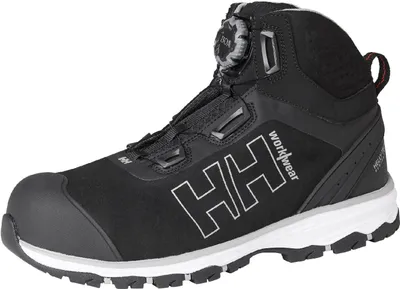 Produktbild von Helly Hansen S3 Stiefel CHELSEA EVOLUTION BOA WIDE MID 78269, Farbe:black/grey, Größe:45