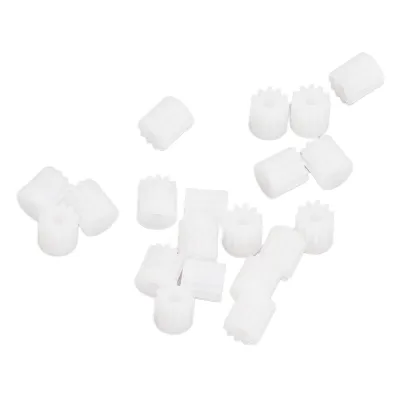 Productafbeelding van Kunststof tandwiel voor RC-motor, geschikt voor Axial-motoren, SCX24-motoren, 1/24-motoren, RC 11T-motoren, kunststof motor tandwiel