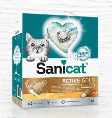 Immagine prodotto di Sanicat Active Gold Cat Sand 6L