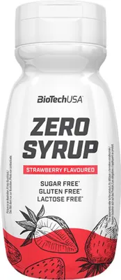 Produktbild von BioTechUSA Zero Syrup, Appetitzügler/Nahrungsergänzungsmittel, Flüssigkeit (Substanz), Plastikflasche, Erdbeere, 1 Stück(e)