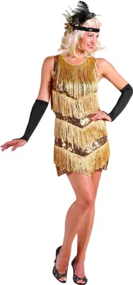 Produktbild von Charleston Kleid gold Größe: M