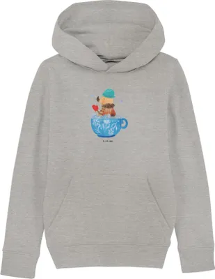Produktbild von Mr. & Mrs. Panda Kinderpullover Nachtfalter Schaumbad 9-11 Jahre (134/146) - Heather Grey - Geschenk, Hoody, Pulli, Baden, Lustige Sprüche, Sweatshirt, Badezimmer, Tasse