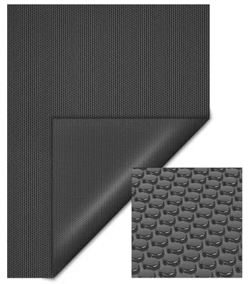 Obrázok produktu pre Plachta na zakrytie bazéna, solárna, 4 x 6 metrov, 400 mikrónov, polyetylén, čierna