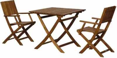 Produktbild von SIENA GARDEN GARTENMÖBELSET FALUN KOMFORT 3-teilig aus Akazienholz