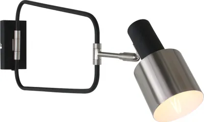 Image de Anne Lighting - applique murale - Fjorgard - noir - métal - lampe de lit - E27 - 1699ZW
