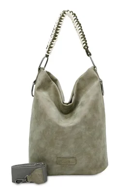Produktbild von Fritzi aus Preußen Schultertasche Olga Special Rub Hobo Bag Moss khaki