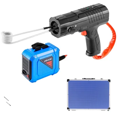 Productafbeelding van VEVOR inductieverwarmingsapparaat, 1800 W, set voor het verwijderen van schroeven, met 4 spoelen