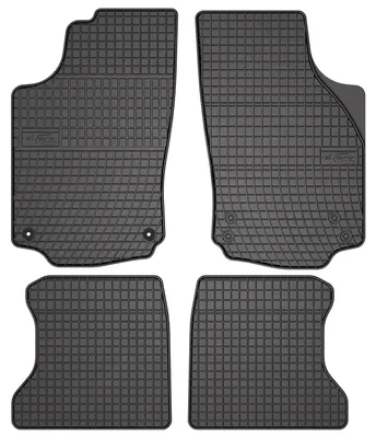 Imagen del producto de Alfombrillas de goma para Opel Combo C 2001-2011 (familiar) – juego de 4 piezas, negras, a medida – Wielganizator SolidPRO