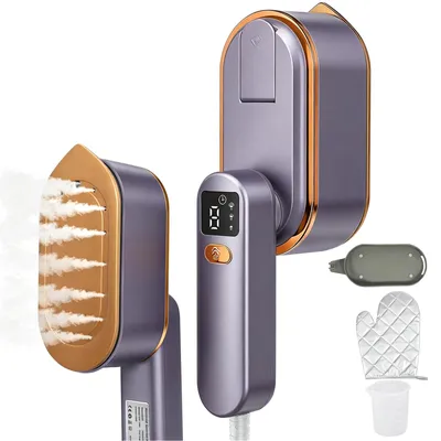 Produktbild von NXPZ 1200W Steamer Dampfglätter, 2-in-1 Handdampfbügeleisen, Tragbares Reisebügeleisen mit 150 Ml Wassertank und 3 Dampfstufen, 10 Sekunden Schnellaufheizung, für Reisen Und Zuhause