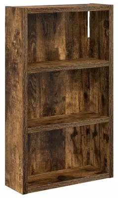 Produktbild von Eleganten-Stil Badezimmer-Wandschrank 1 PC,Modernes Design,Badmöbel,Badezimmer,Geräucherte Eiche 30x10x50 cm - Spiegelschränke - Möbel26