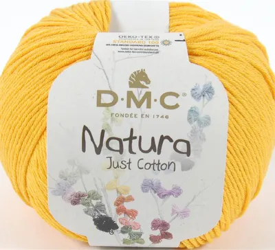 Obrázok produktu pre DMC Natura Just Bavlna - matná, mäkká priadza zo 100 % česanej bavlny, 302, (farba N111)