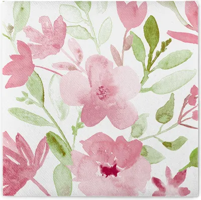 Produktbild von MANK Serviette Madera aus Linclass® Airlaid, 40 x 40 cm, 50 Stück - Floral Blumen