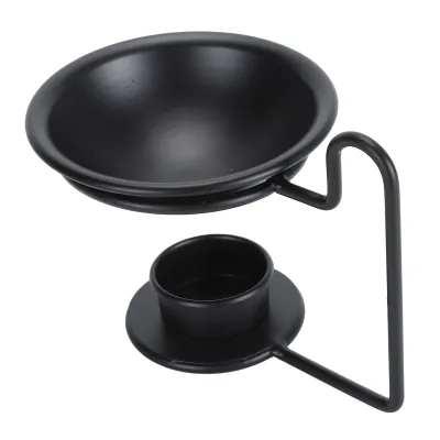 Obrázek produktu pro Tealight Holder Wax Warmer, Tealight Holder Wax Melter, ohřívač esenciálních olejů, kovový ohřívač esenciálních olejů, ohřívač vosku držáku svíčky, aroma ohřívač vosku