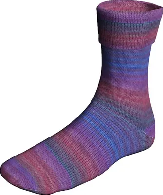 Produktbild von Lang Yarns - Super Soxx Color 6-fach/PLY TimeOfDay Soxx 0532 violett blau fuchsia 1147 starlight