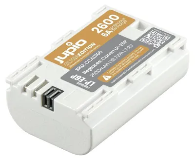 Produktbild von Jupio CCA0105, Canon, 2600 mAh, 7,2 V, Lithium-Ion (Li-Ion)