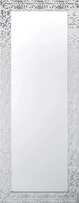 Obrázok produktu pre BELIANI Nástenné zrkadlo strieborná 50 x 130 cm obdĺžnikové moderný štýl obývacia izba spálňa