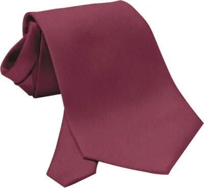 Produktbild von Krawatte 9,8 cm breit bordeaux : bordeaux : 65% Polyester 35%Baumwolle 220 g/m²