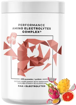 Immagine prodotto di Complesso aminoacidi ed elettroliti ad alte prestazioni, EAA + Elektrolity, 600 g Gusto: Tropico