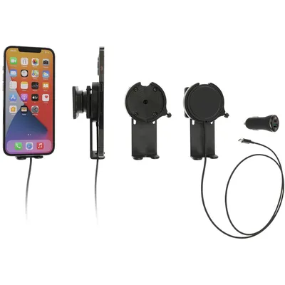 Immagine prodotto di Supporto Brodit Magsafe per iPhone 15/14/13/12/Mini/Pro/Plus/Max, con supporto, con ricarica CL/USB-C