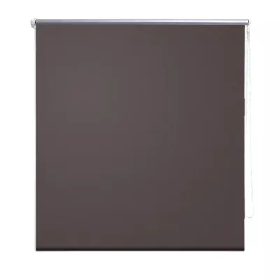 Produktbild von vidaXL Verdunkelungsrollo 104,4 x 230 cm, Stoffbreite 100 cm, Kaffeebraun