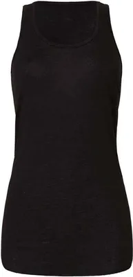 Image de Bella + Canvas - "Flowy" Haut sans manches dos nageur pour femme RW9598 (42 FR) (Noir)
