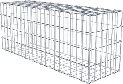 Immagine prodotto di Gabbione 100 cm x 40 cm x 30 cm (L x H x P), maglia 5 x 10 cm, anello a spirale