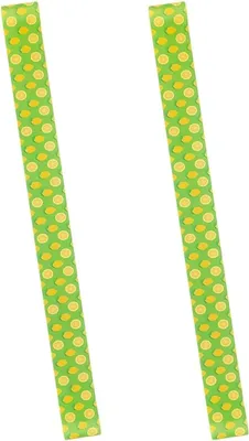 Produktbild von Handtuchclips aus Silikon, 2 Stück, 30 cm lang, mit elastischem Band, Zitronenmuster, für Strand und Pool
