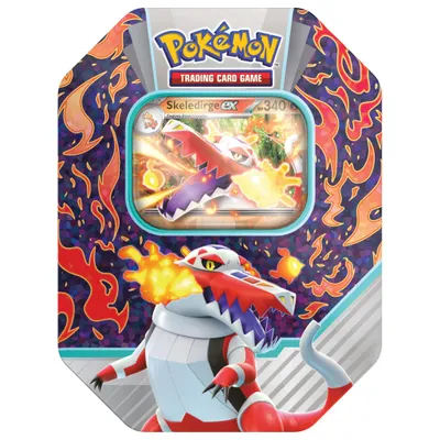 Zdjęcie produktu dla Puszki Pokemon Paldea Partners: Puszka Meowscarada ex