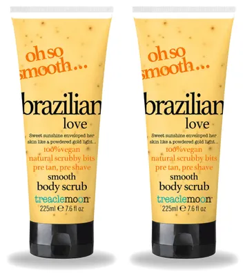 Produktbild von 2 x Treaclemoon Body Scrub Brazilian Love - 225 ml - Vorteilspackung - 2 Stücke