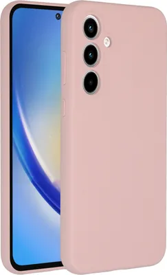 Produktbild von Accezz Liquid Silikoncase Samsung Galaxy A35 - Rosa