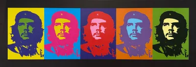 Immagine prodotto di CHE GUEVARA - Pop Art - Stampa artistica - 33x95 cm - Poster