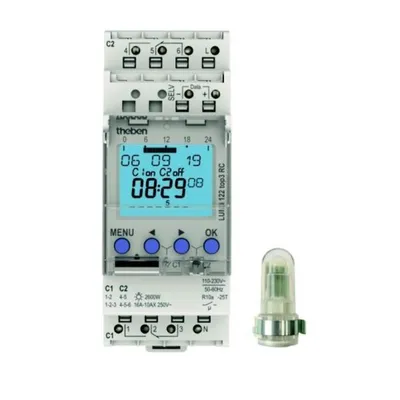Zdjęcie produktu dla Theben wyłącznik zmierzchowy LUNA 122 top3 RC AL 1220130