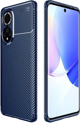 Produktbild von König Design Hülle kompatibel mit Huawei Nova 9 Kunststoff Soft Handyhülle - Handy Case Blau