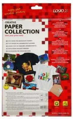 Produktbild von Logo 16066, Fotopapier, glänzend, weiß, A4, 260 g/m2, 2880dpi, 10 Stück, Inkjet