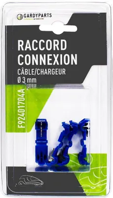 Produktbild von 4 Kabel-/Ladeanschlussstücke für Mähroboter