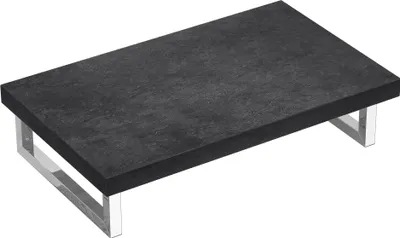 Produktbild von doporro Waschtischplatte Waschbeckenauflage 50x80cm Waschtischkonsole in Anthrazit für Waschschalen inkl. Konsolenhalterung Wandmontage