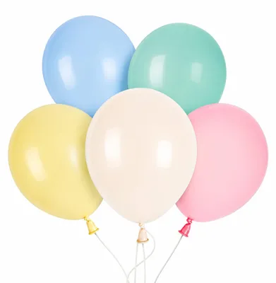 Produktbild von Latexballon 13 cm Marshmallow sortiert #110 | 50 Stück